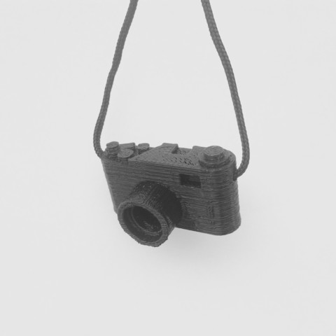 Camera keychain 3D Print Model