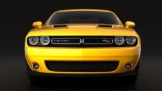 Dodge Challenger RT Scat Pack Widebody 2017 3D Model