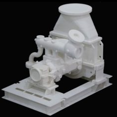3d printed turbine model 3D Print Model