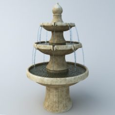 Fountain 3D Model