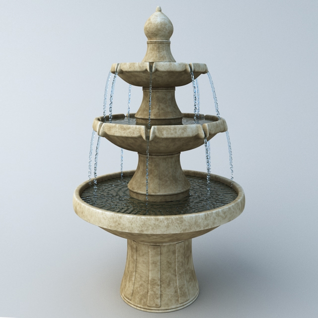 Fountain 3D Model