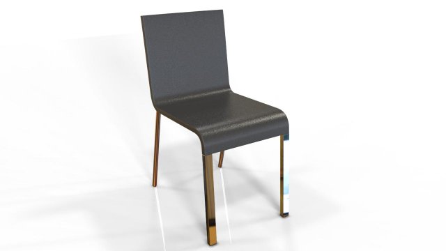 Black chair 3D Model