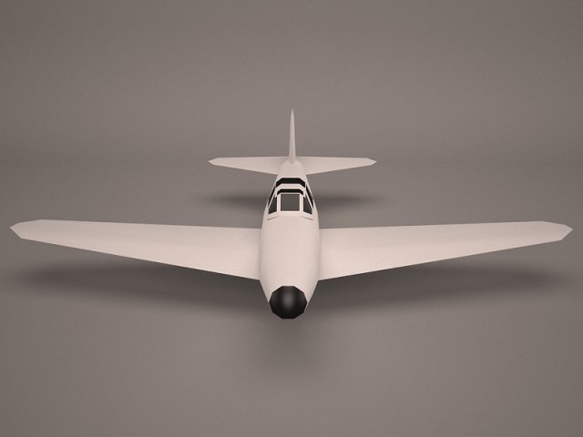 Military Aircraft 60 3D Model