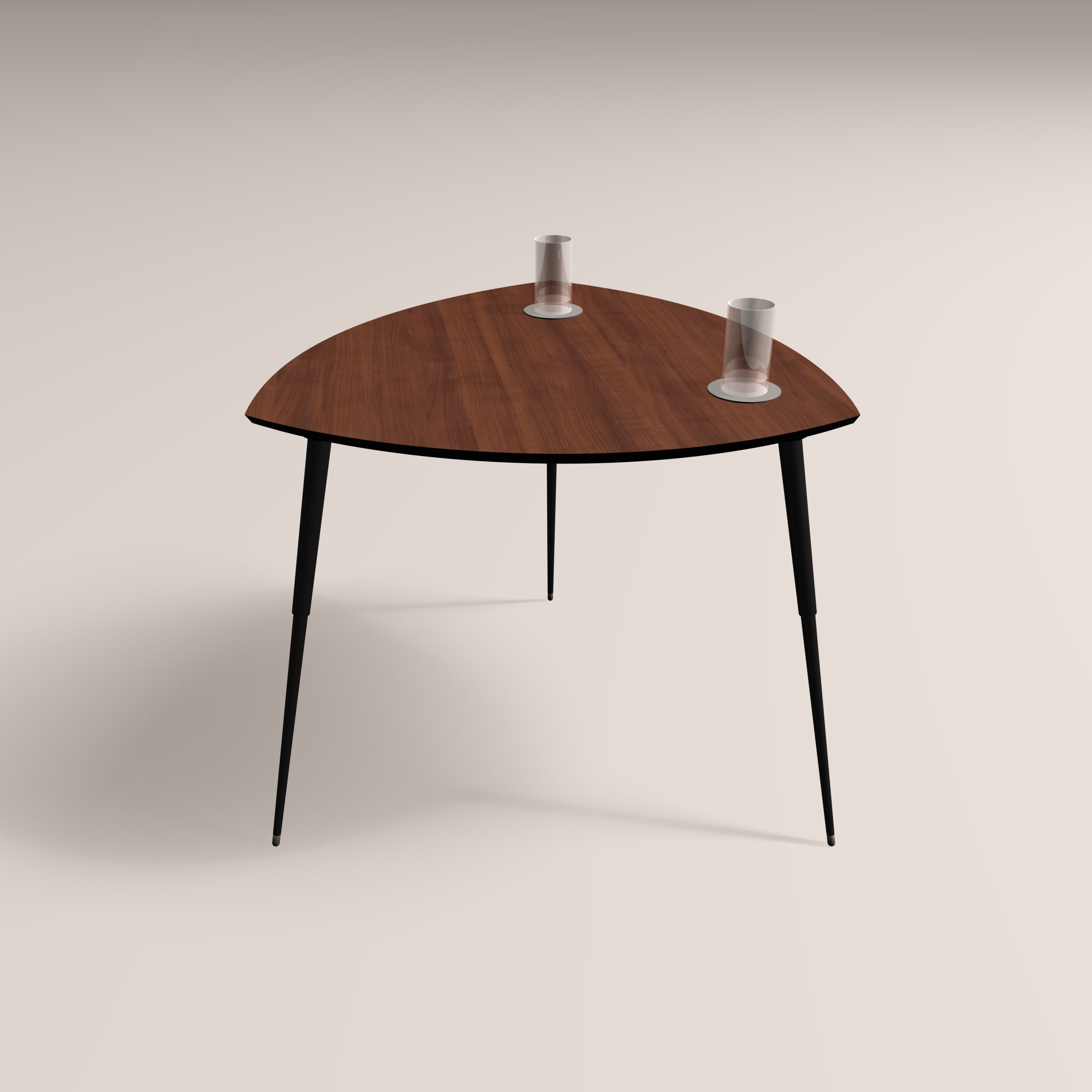Wooden Coffee Table 3D Model