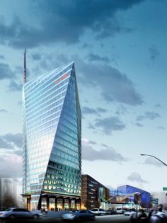 City building – multi-storey commercial office 117 3D Model