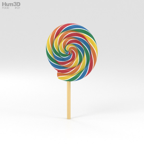 Lollipop 3D Model