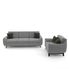 Calhoun sofa collection 3D Model