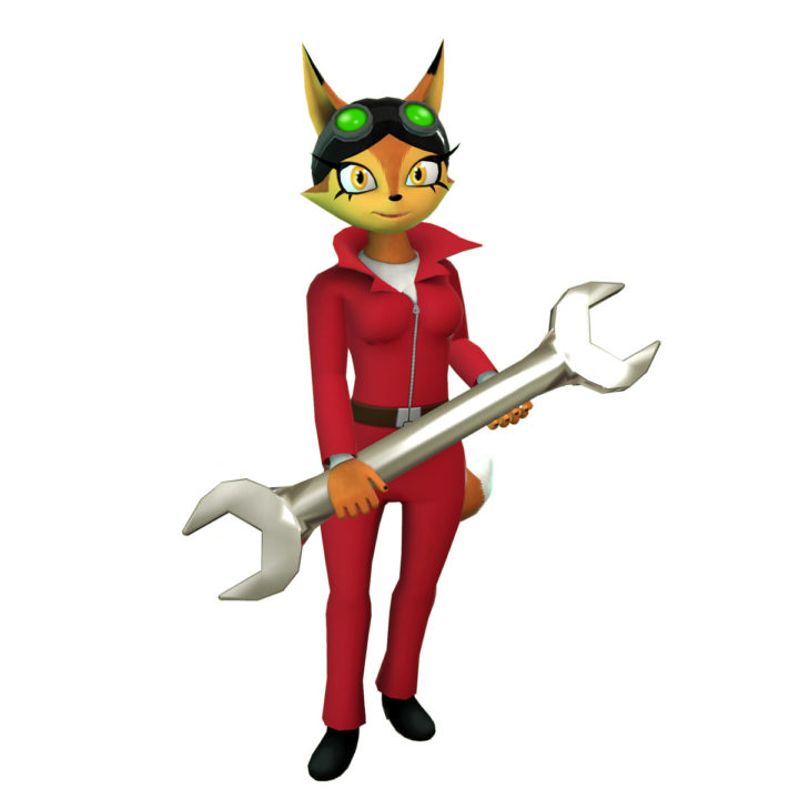 Faelyn Fox 3D Model