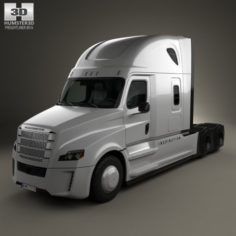 Freightliner Inspiration Tractor Truck 2015 3D Model