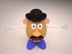 Mr Potato Head 3D Model