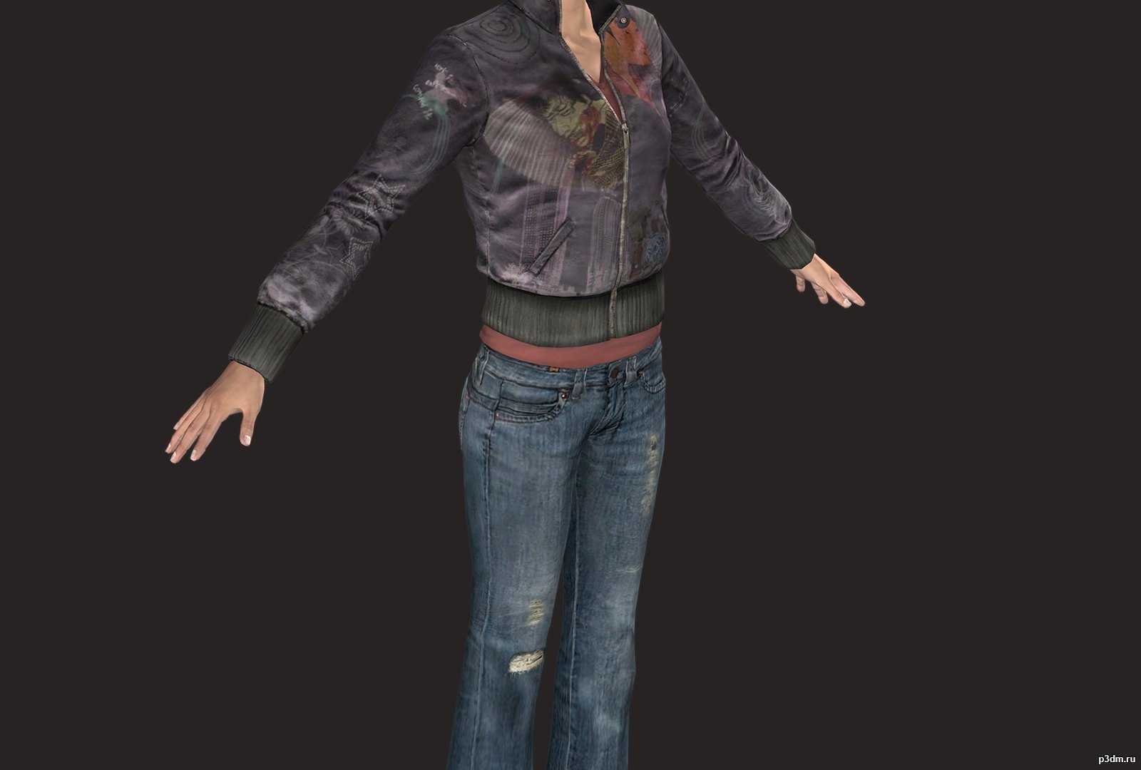 Madison Paige 3D Model