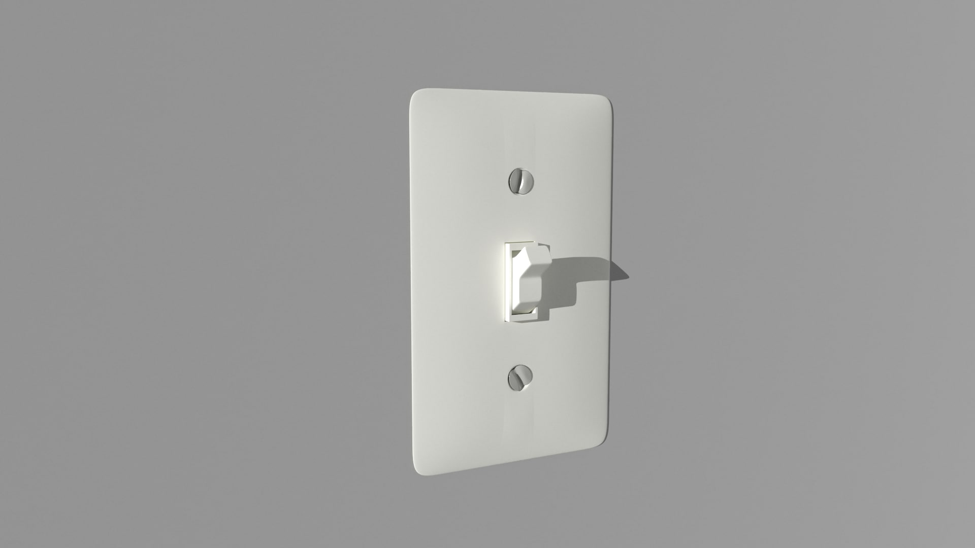 Wall Light Switch 3D Model