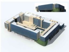 City – multi-storey commercial office building 39 3D Model