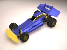 Toy Race Car 3D Model