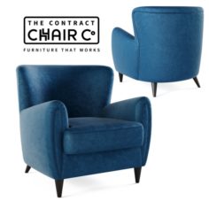 THE CONTRACT CHAIR – BARON LOUNGE CHAIR 3D Model