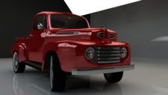 Ford F-1 pickup 3D Model