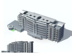 City – high-rise office 157 3D Model