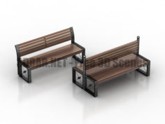 Adanat Bench 3D Collection