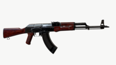 AKM AK-47 AK-74 3D Model