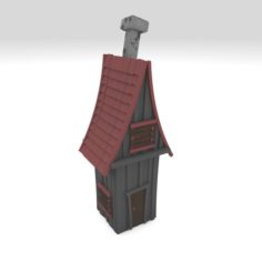 Spooky house Free 3D Model