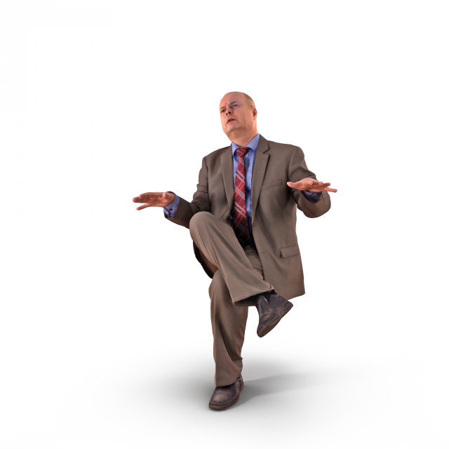 Business Man 3D Model