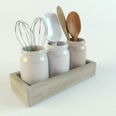 Kitchen decor 3D Model