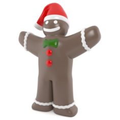 Inflatable Gingerbread 3D Model