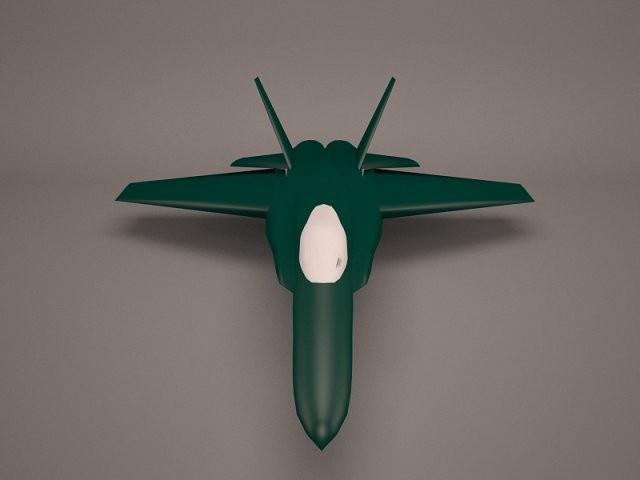 Military Aircraft 11 3D Model