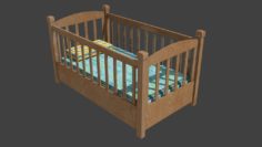 Crib 3D Model