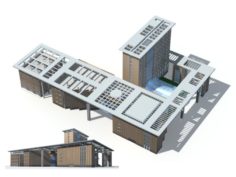 City – high-rise office 126 3D Model