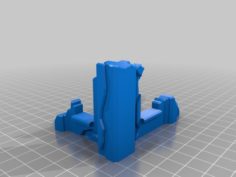 Warhammer 40k Modular Building Split for Small Printers 3D Print Model