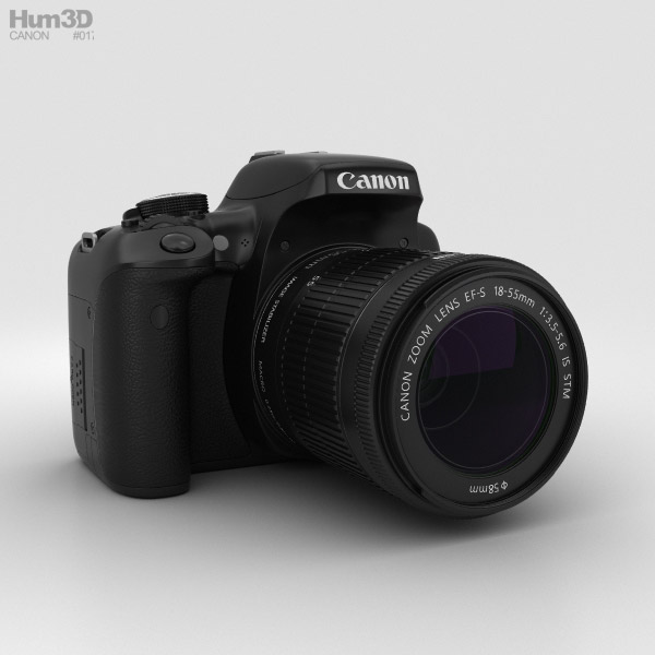 Canon EOS Rebel T6i 3D Model