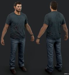 Young Joel 3D Model