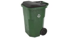 Garbage Container 1 Lowpoly 3D Model