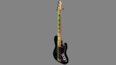 Bass guitar 3D Model