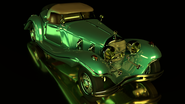 Classic car 3D Model