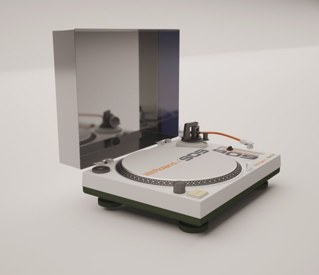 Vinyl player Roland 3D Model