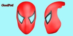 Spider-Man Mask 3D Model
