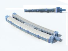 City – high-rise office 289 3D Model