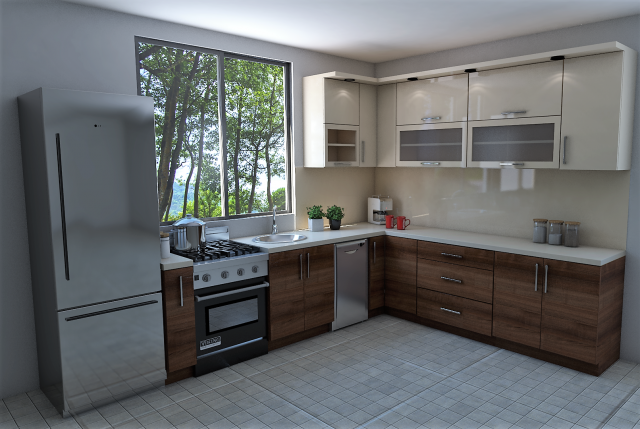 Kitchen 1 3D Model