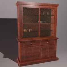 Cupboard for dining room 3D Model