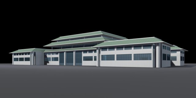 Urban planning – commercial buildings 52 3D Model