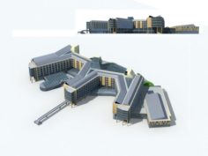City – high-rise office 244 3D Model