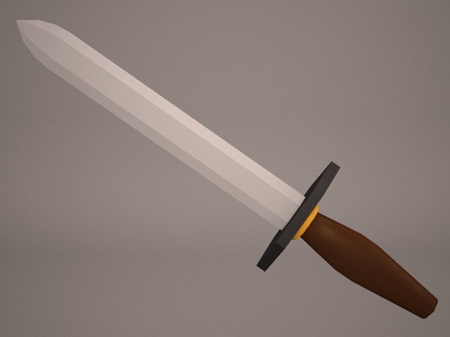 Dagger 3D Model