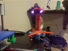 Raspberry Pi Night Vision Camera mount with Modular Mounting System attachment. 3D Print Model