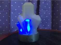 Crystal Nightlight 3D Print Model