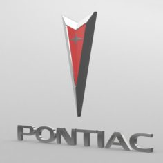 Pontiac logo 3D Model