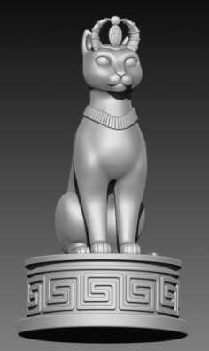Cat King 3D print model 3D Model