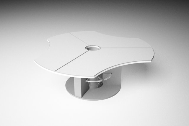 Table 3x 3D Model