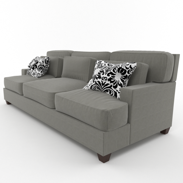 Fabric sofa 3D Model